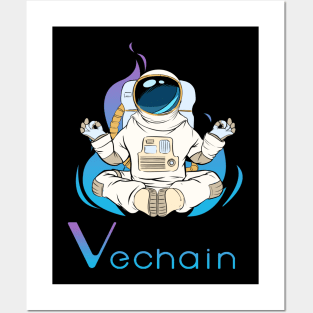 Vechain coin Crypto coin Crytopcurrency Posters and Art